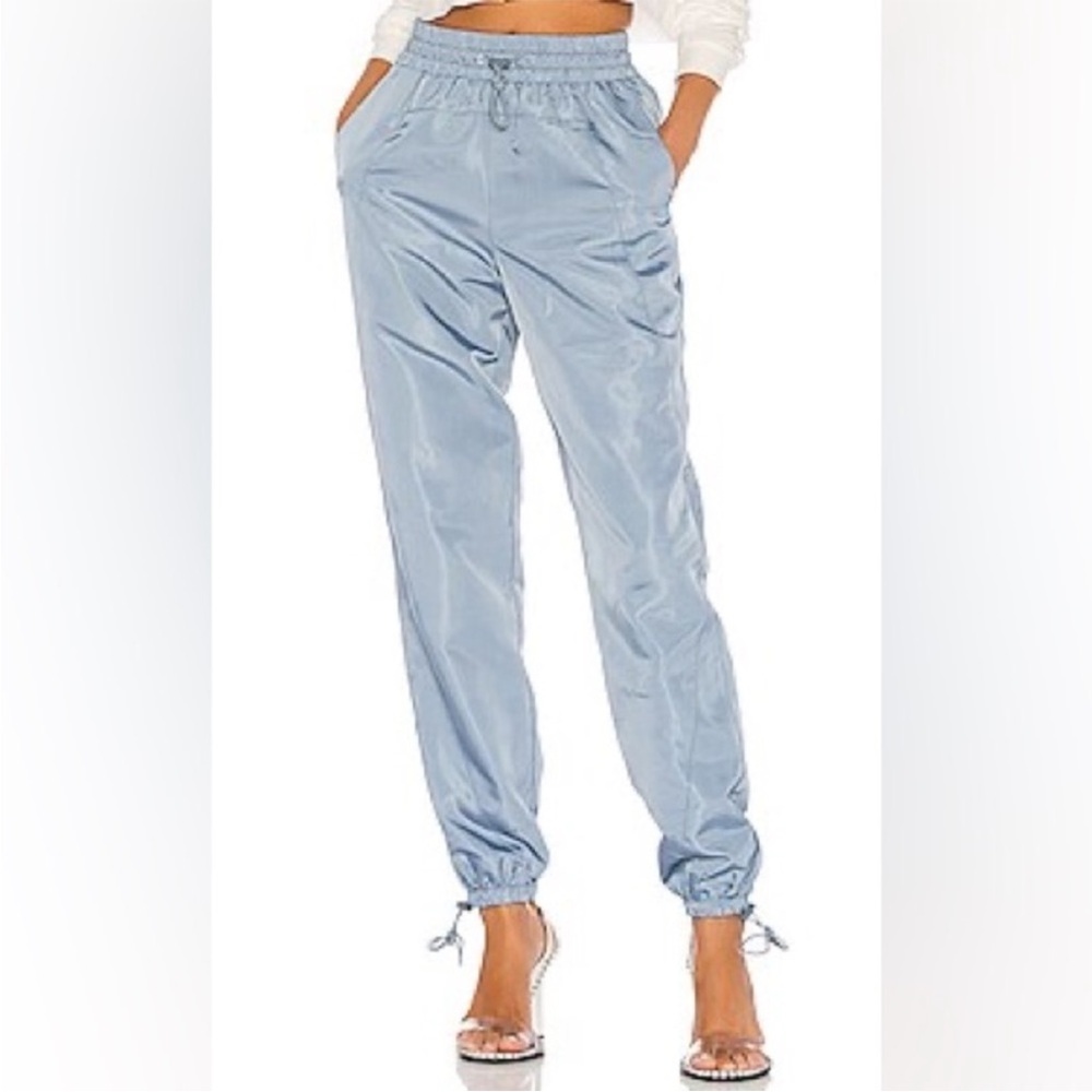 Lovers + Friends Light Blue Track Pants